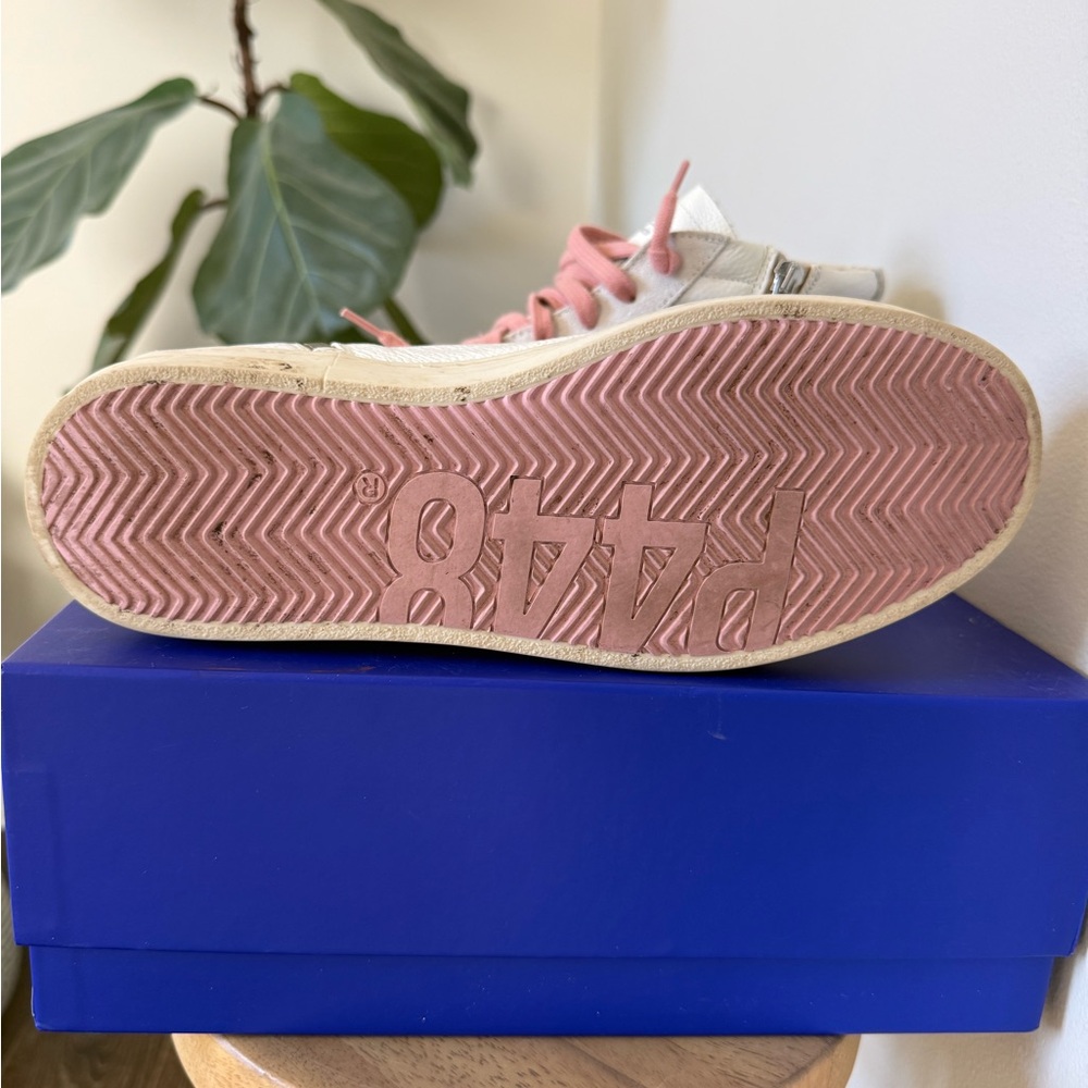 Women's P448 Hightop Sneakers - Picture 6 of 10